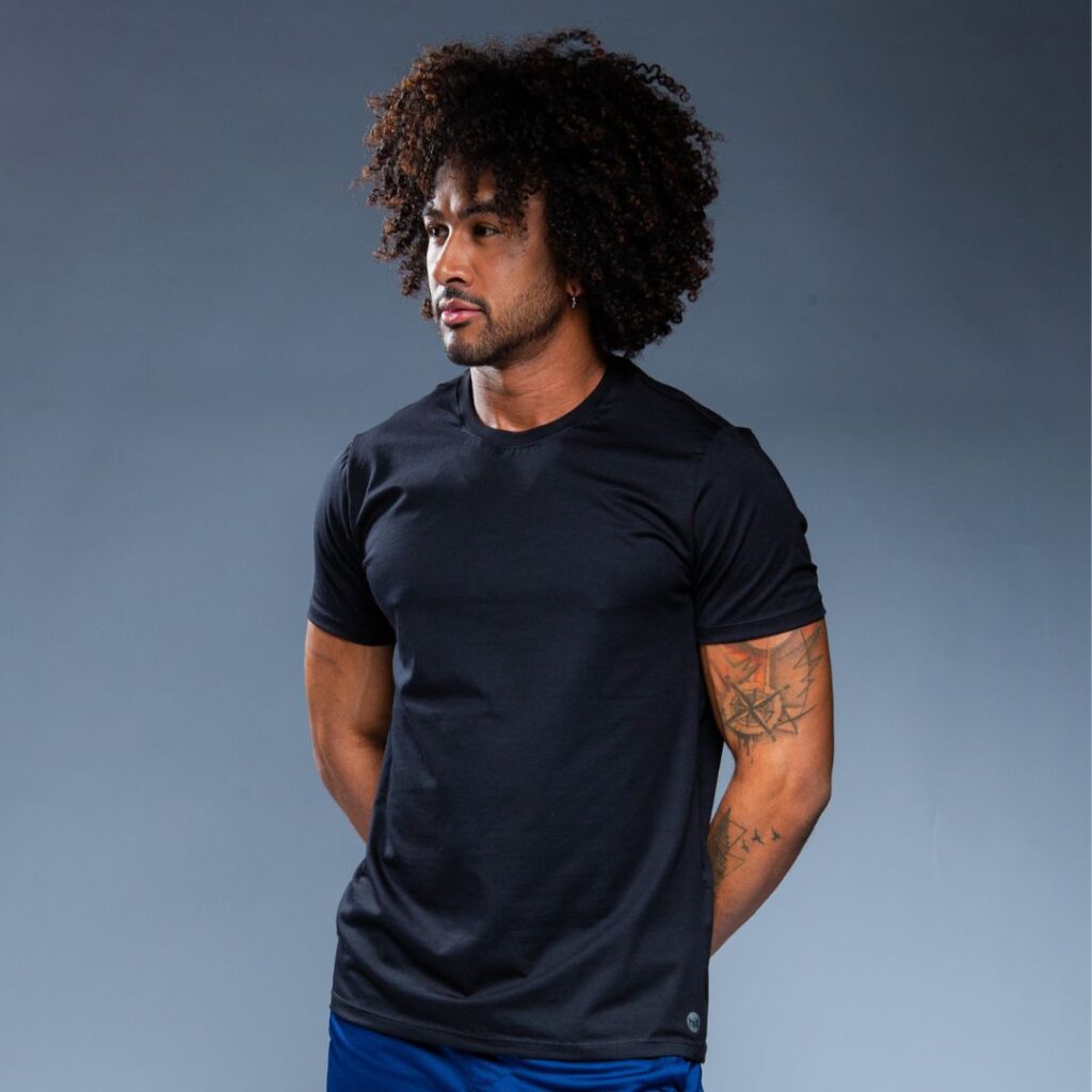 Camiseta Masculina Pima Slim